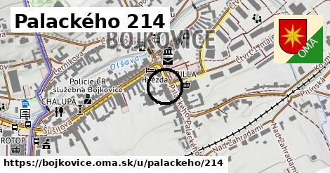 Palackého 214, Bojkovice