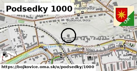 Podsedky 1000, Bojkovice