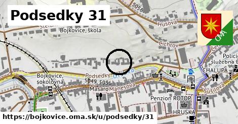 Podsedky 31, Bojkovice