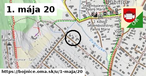 1. mája 20, Bojnice