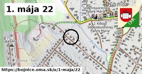 1. mája 22, Bojnice