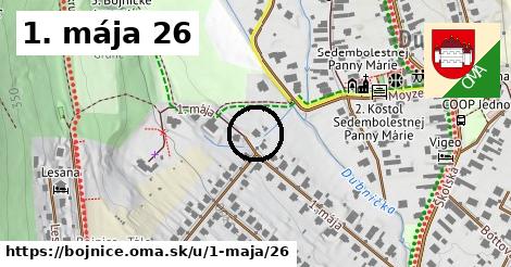 1. mája 26, Bojnice