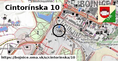 Cintorínska 10, Bojnice