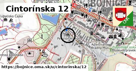 Cintorínska 12, Bojnice