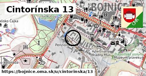 Cintorínska 13, Bojnice