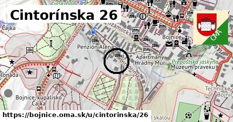 Cintorínska 26, Bojnice