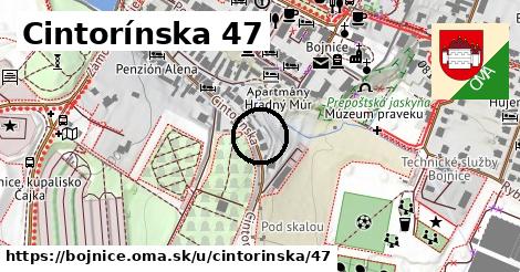 Cintorínska 47, Bojnice