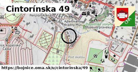 Cintorínska 49, Bojnice