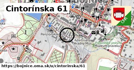 Cintorínska 61, Bojnice