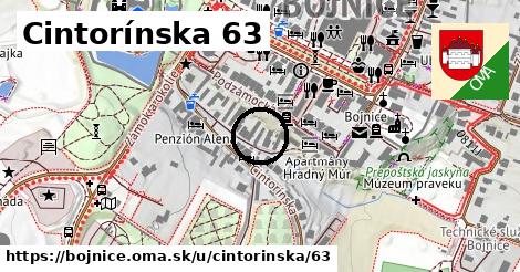 Cintorínska 63, Bojnice