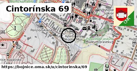 Cintorínska 69, Bojnice