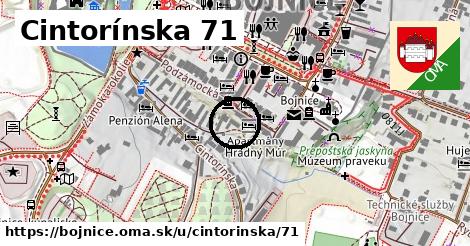 Cintorínska 71, Bojnice