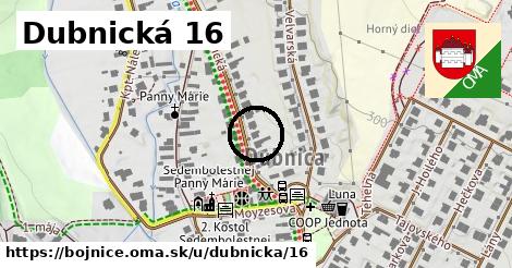 Dubnická 16, Bojnice