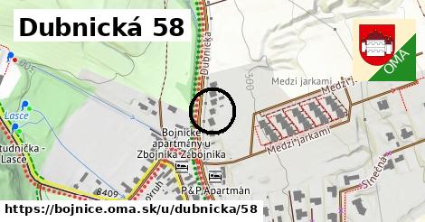 Dubnická 58, Bojnice