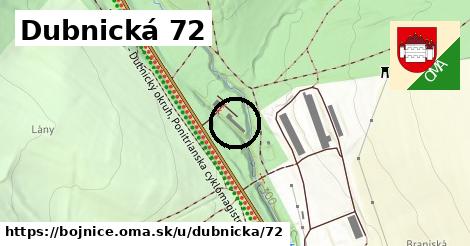 Dubnická 72, Bojnice