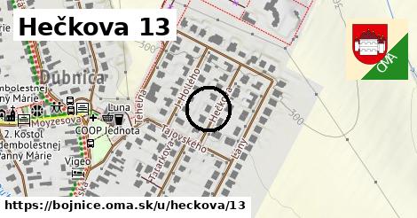 Hečkova 13, Bojnice