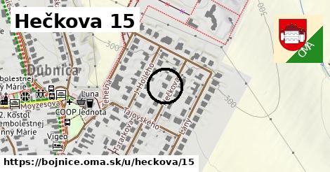 Hečkova 15, Bojnice