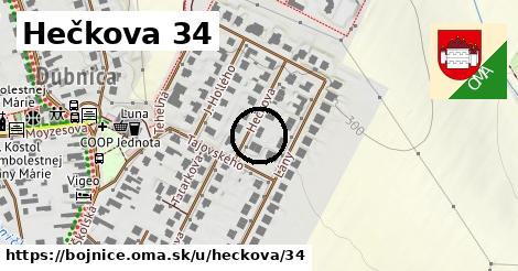 Hečkova 34, Bojnice