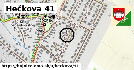 Hečkova 41, Bojnice