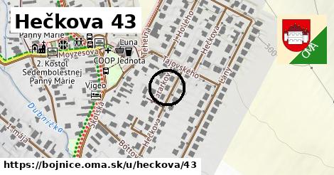 Hečkova 43, Bojnice