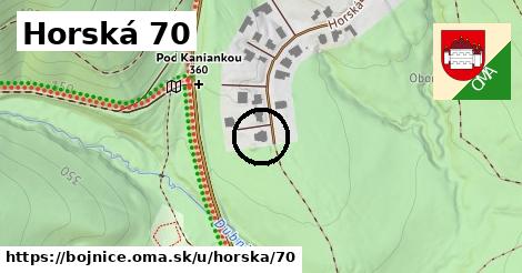 Horská 70, Bojnice