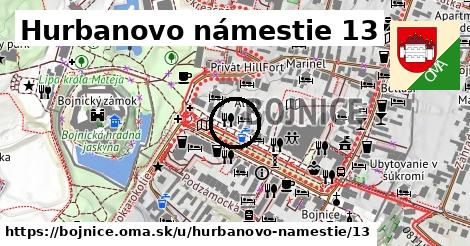 Hurbanovo námestie 13, Bojnice