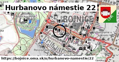 Hurbanovo námestie 22, Bojnice