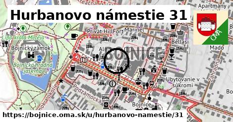 Hurbanovo námestie 31, Bojnice