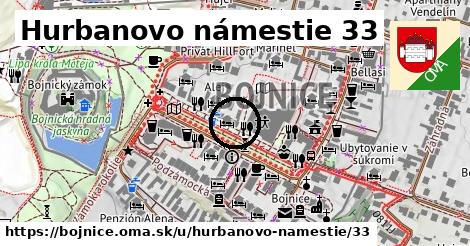 Hurbanovo námestie 33, Bojnice