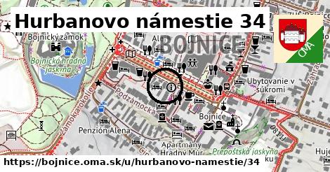 Hurbanovo námestie 34, Bojnice