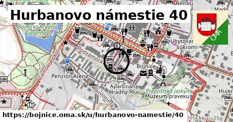 Hurbanovo námestie 40, Bojnice