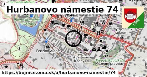 Hurbanovo námestie 74, Bojnice