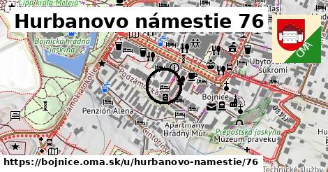 Hurbanovo námestie 76, Bojnice