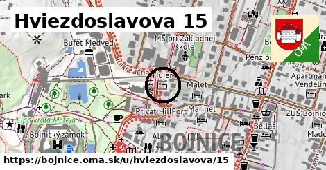 Hviezdoslavova 15, Bojnice