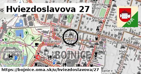 Hviezdoslavova 27, Bojnice