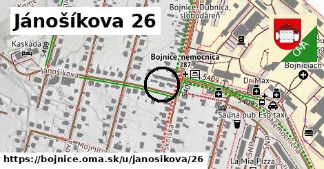 Jánošíkova 26, Bojnice