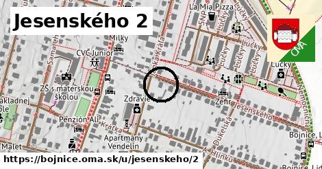 Jesenského 2, Bojnice