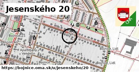 Jesenského 20, Bojnice