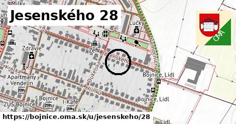 Jesenského 28, Bojnice