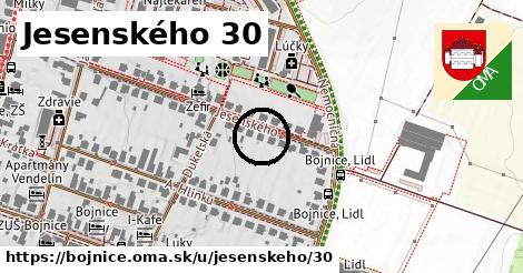 Jesenského 30, Bojnice