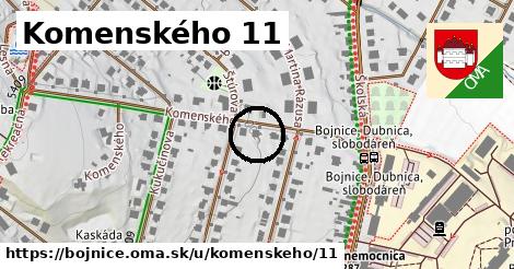 Komenského 11, Bojnice