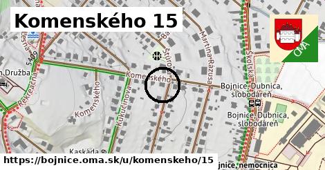 Komenského 15, Bojnice