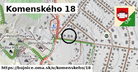 Komenského 18, Bojnice