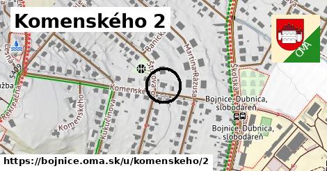 Komenského 2, Bojnice