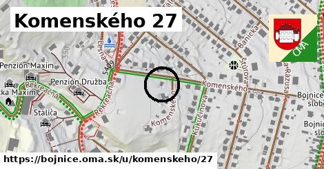 Komenského 27, Bojnice