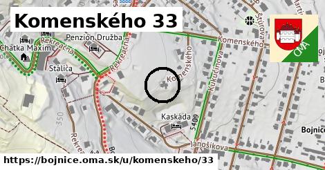 Komenského 33, Bojnice