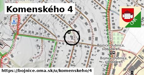 Komenského 4, Bojnice