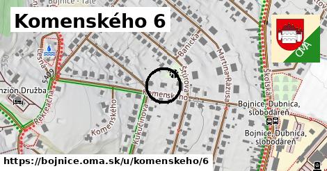 Komenského 6, Bojnice