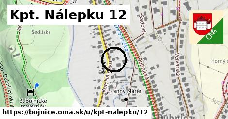 Kpt. Nálepku 12, Bojnice