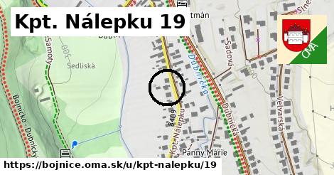 Kpt. Nálepku 19, Bojnice